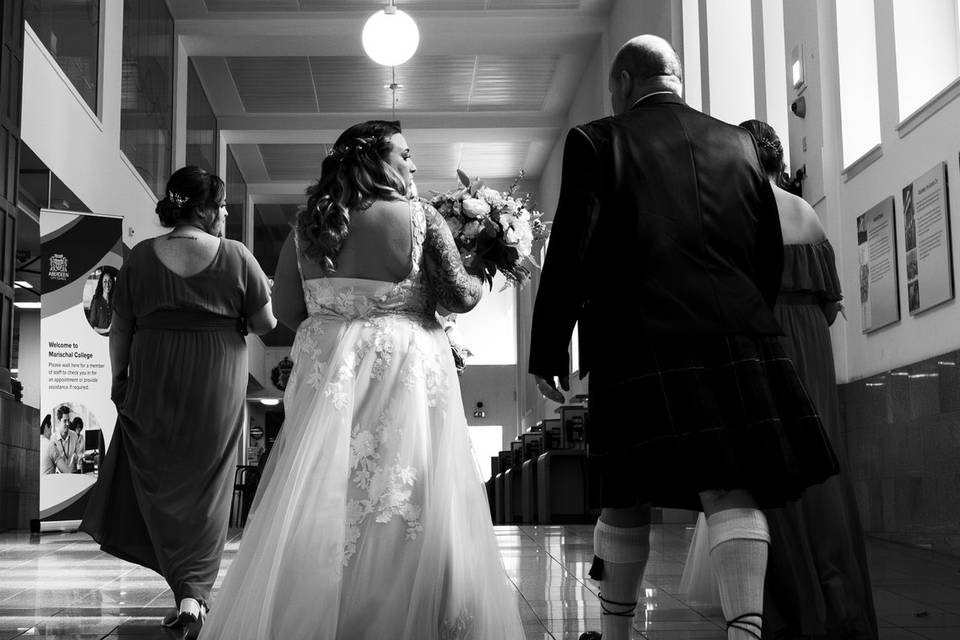 Marischal College Wedding