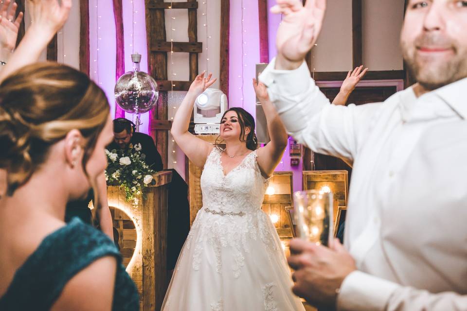 Bride Dancing