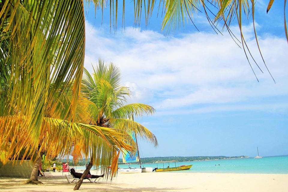 Relaxing in Jamaica