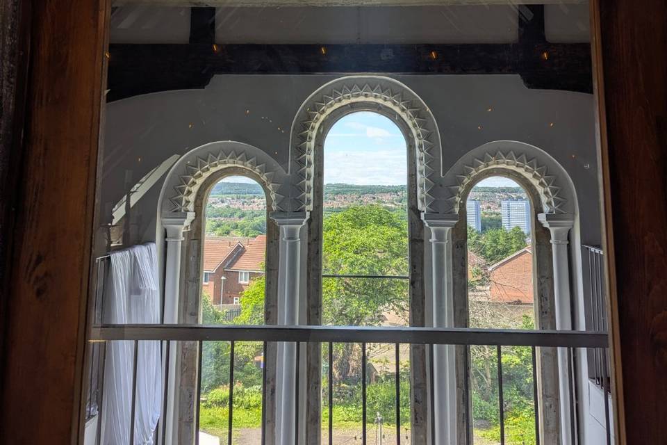 West window