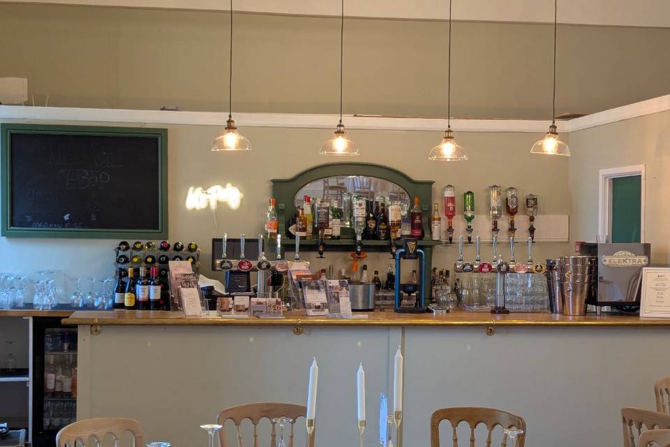 Bar area