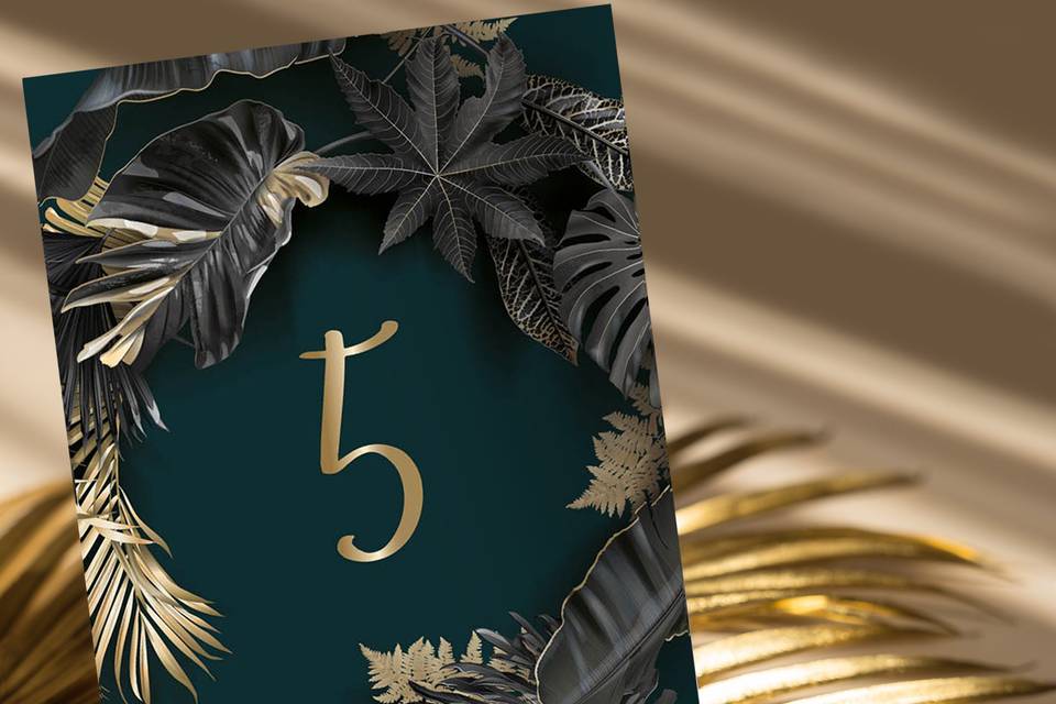 Tropical Soiree -  table numbe