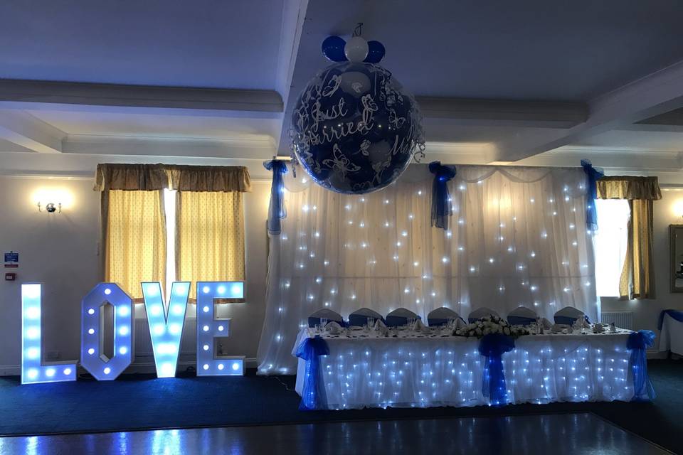 Full weddin decorations