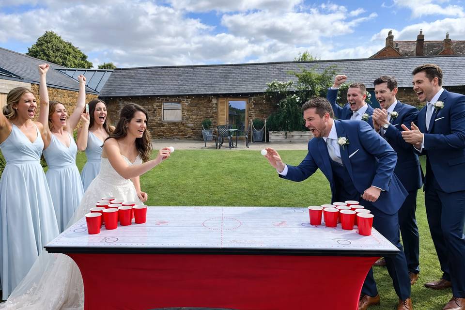 Wedding Beer Pong