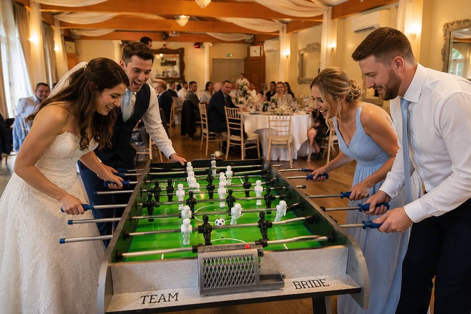 Wedding Table Football
