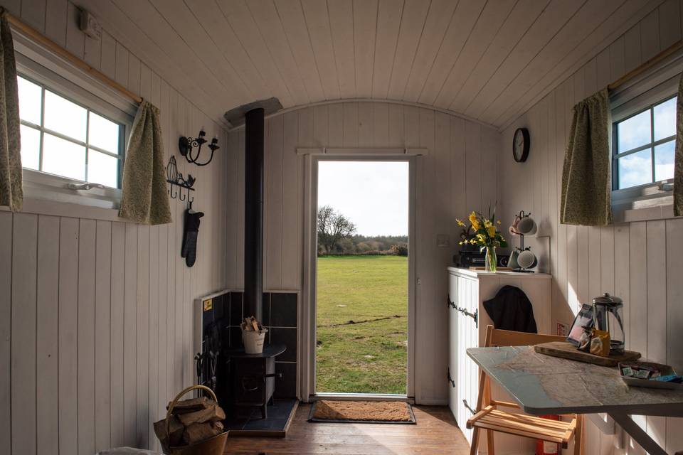 Hut view