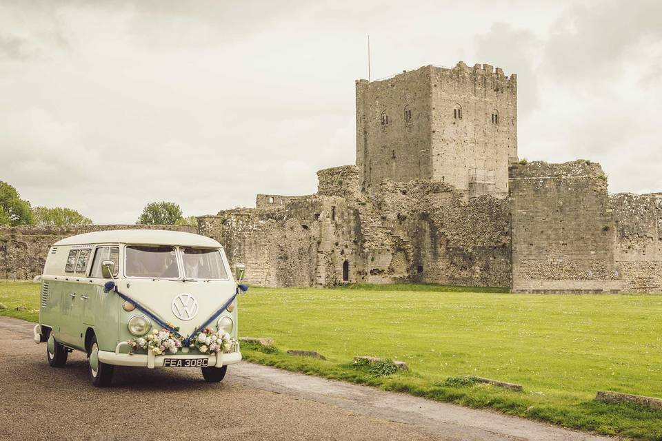 Campervan Castle Wedding