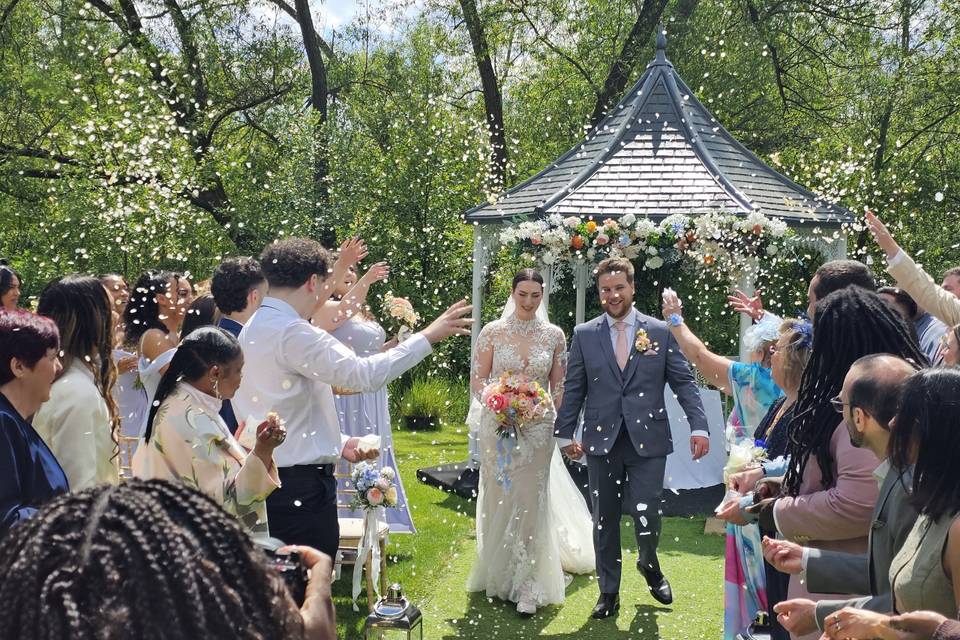 Ceremony walk