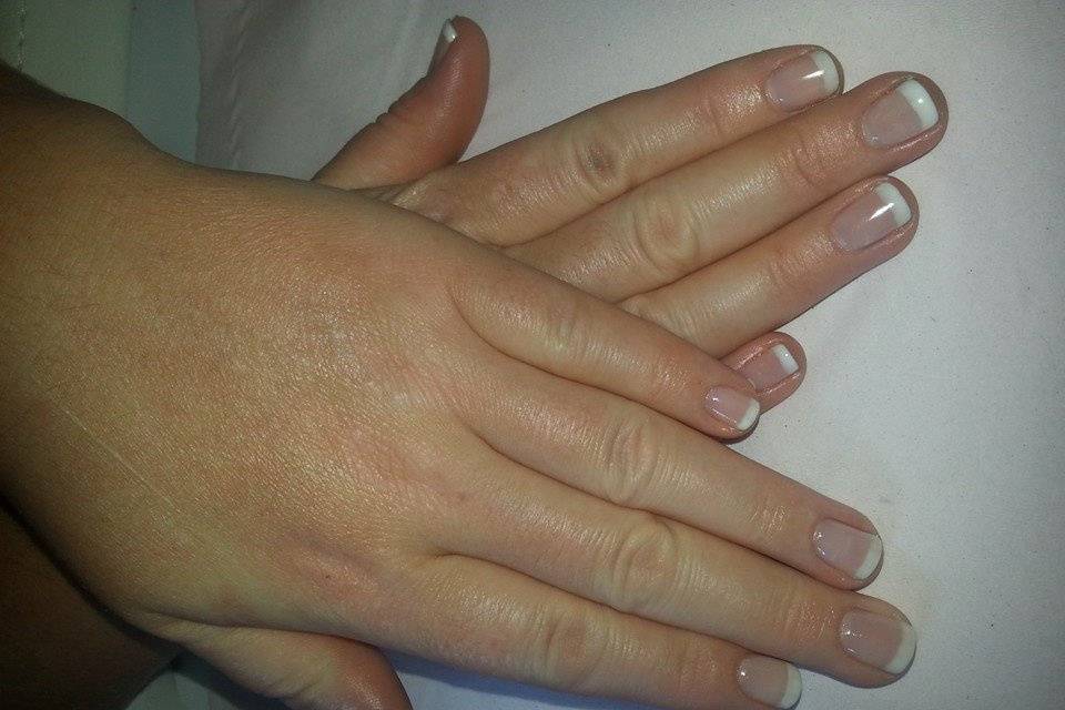 Gelish french manicure with hayley pover