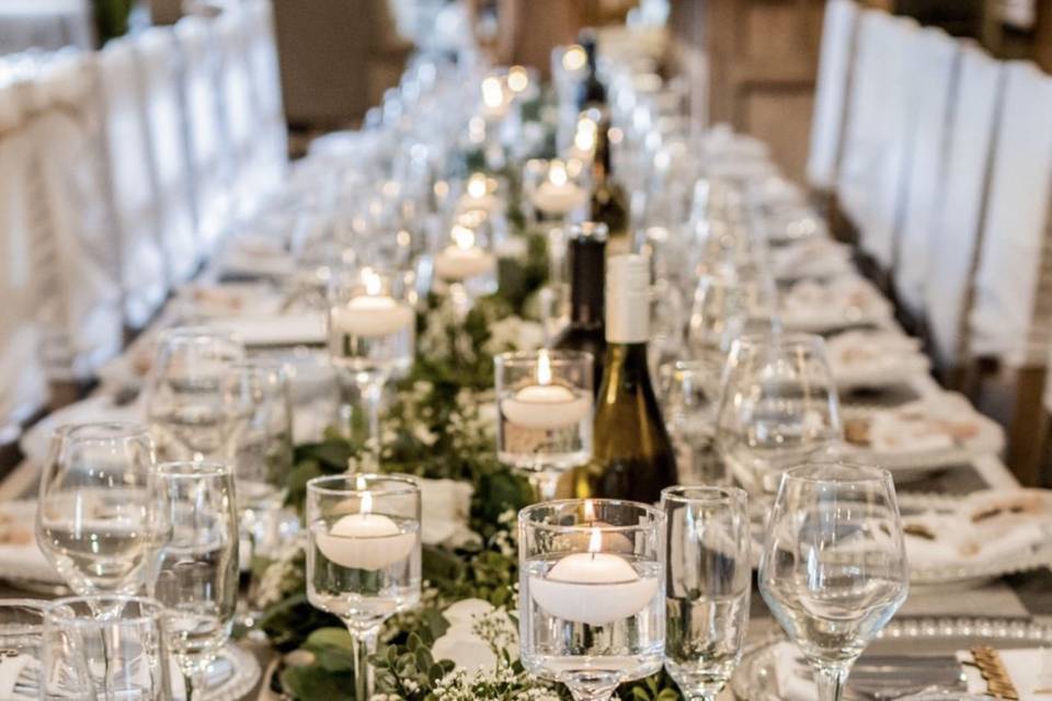 Long Table settings