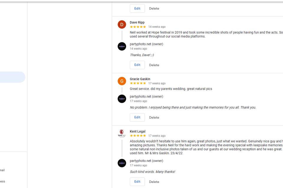 Google reviews 1