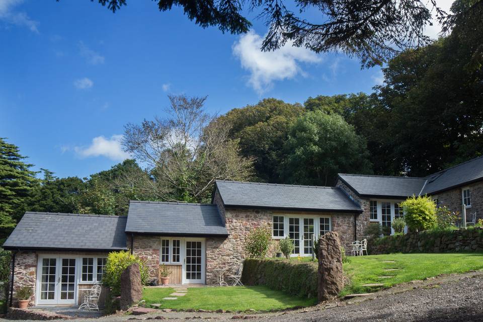 Old stables turned cottages