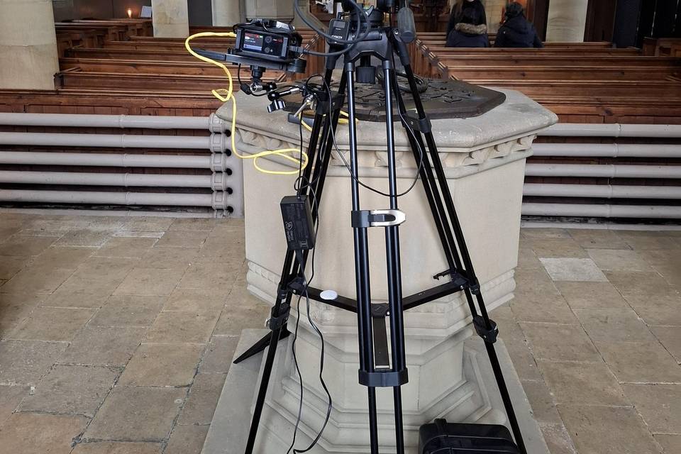 Capturing all angles.