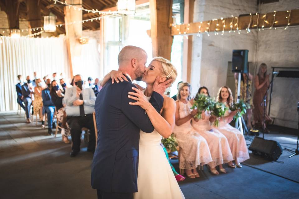 East Riddleden Hall wedding ceremony