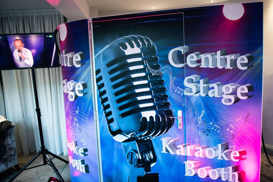 Centre Stage Karaoke Booth