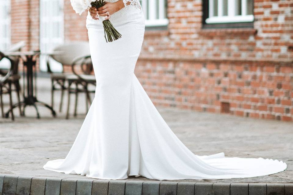 White Rose Bouquet