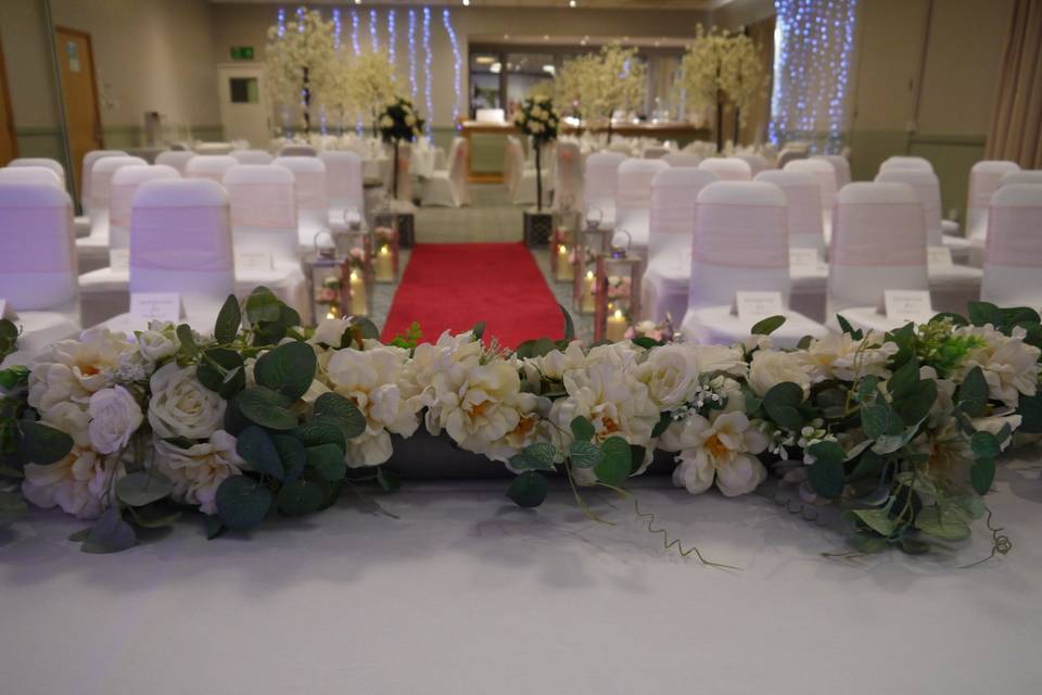 Wedding ceremony in Wakefield