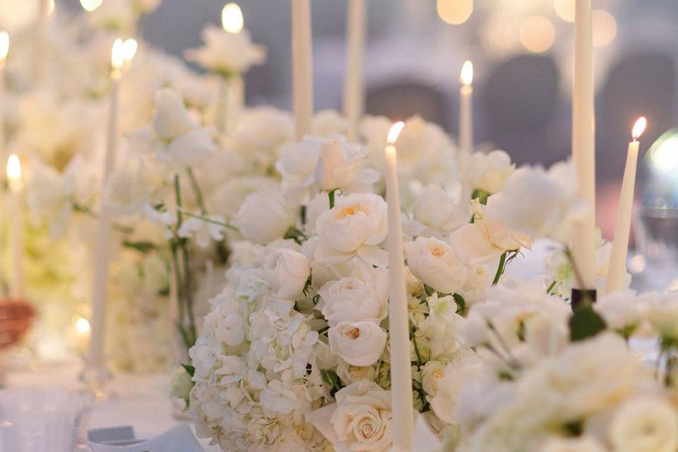 Luxe Ivory Floral Design