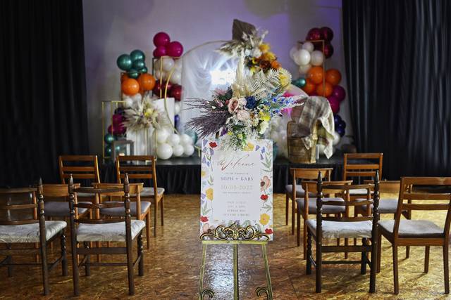 Ceremony set up