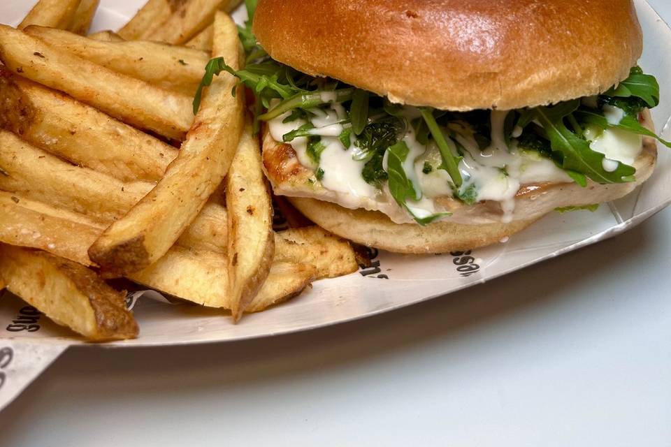 Crafted burgers