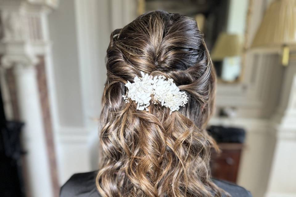 Bridesmaid hair