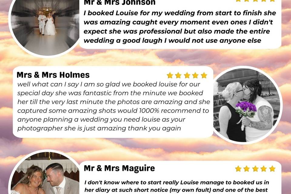Recent Review Collage