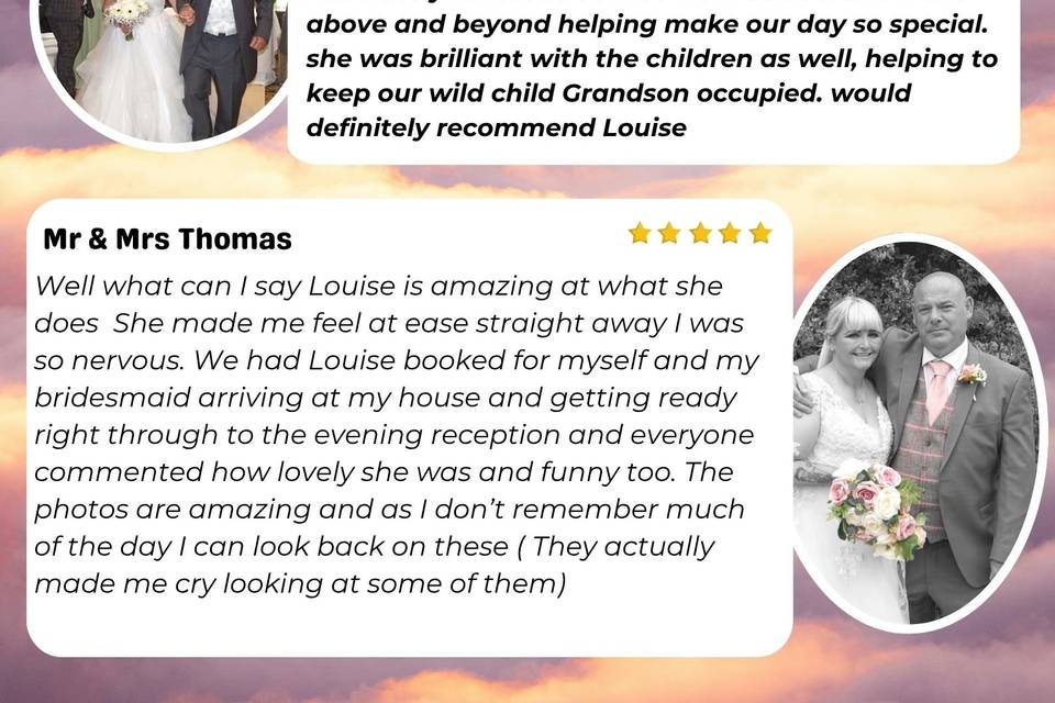Recent Review Collage