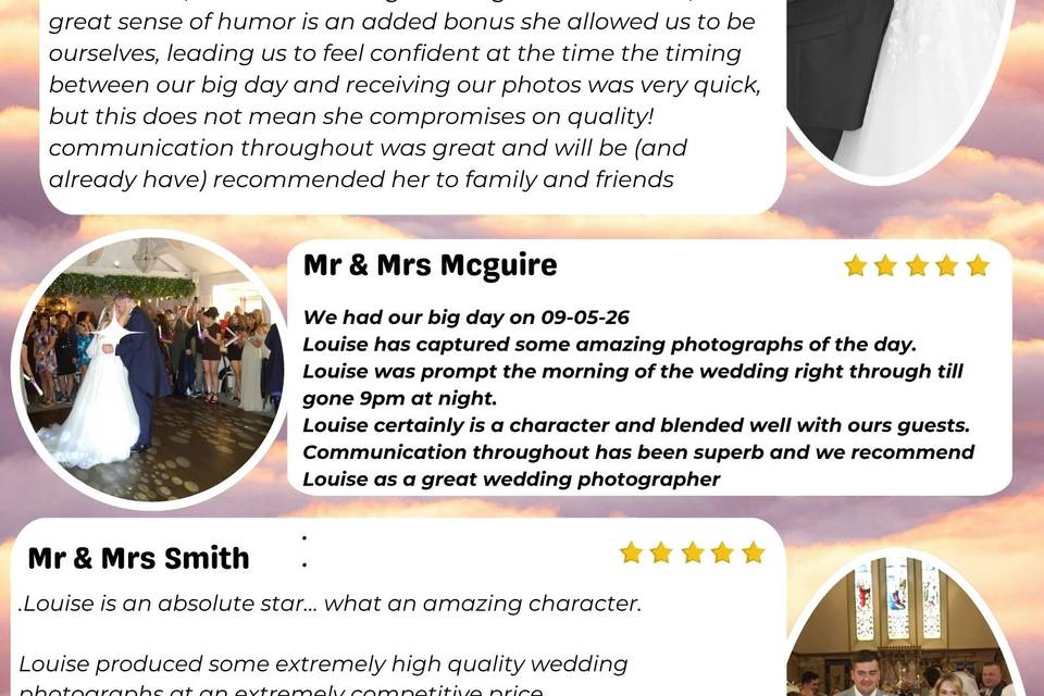 Recent Review Collage