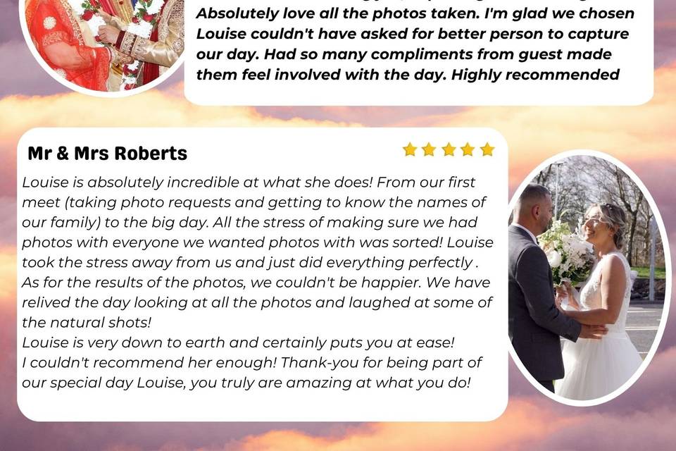 Recent Review Collage