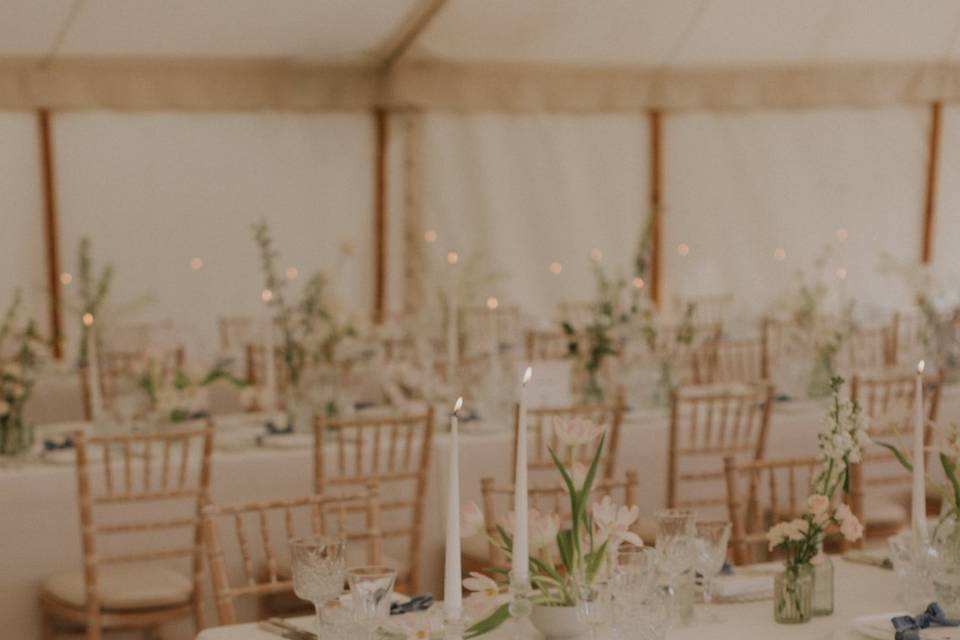 English Marquee Wedding