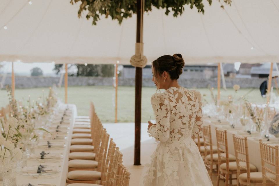 English Marquee Wedding