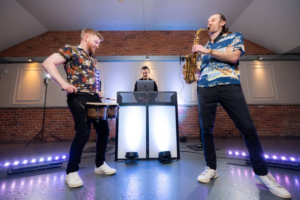 Out Sax/DJ/Bongo Package