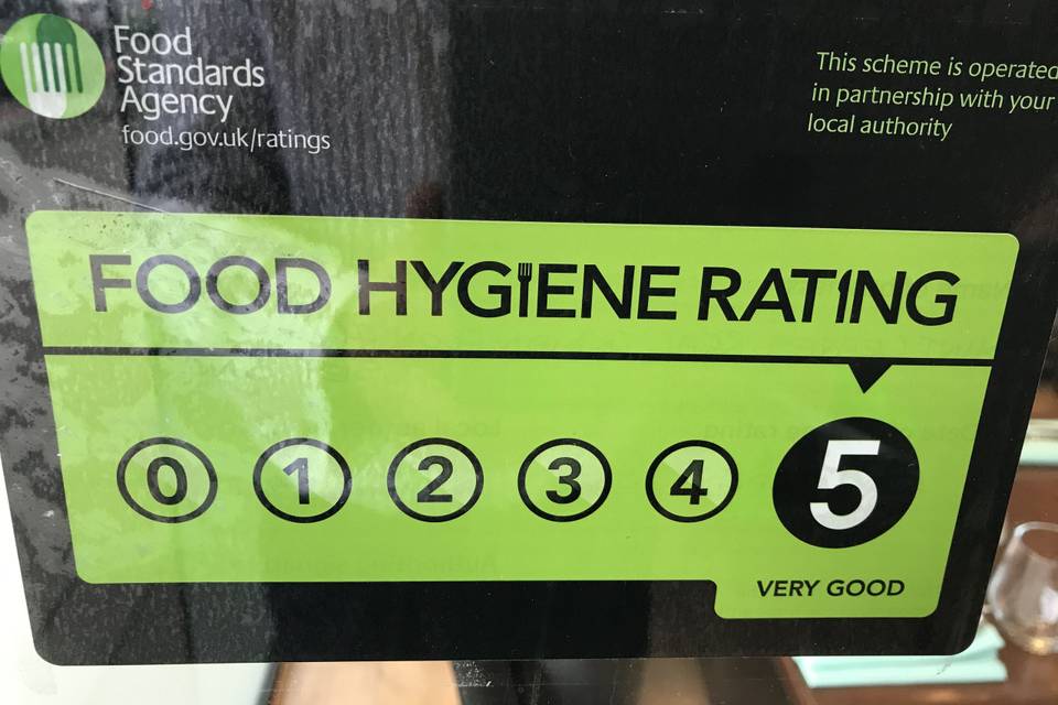 Hygiene rating