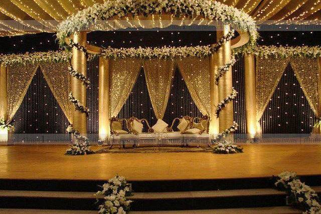 Gold Theme Mandap