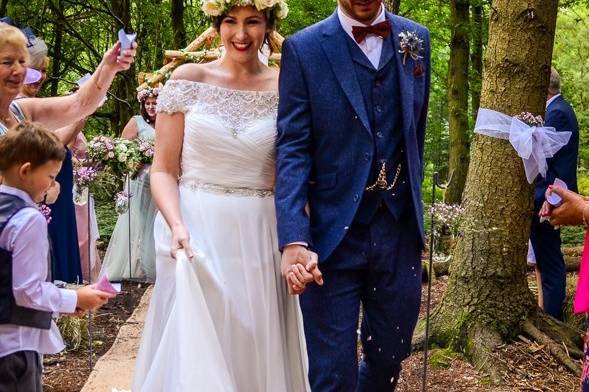 Wyre Forest Woodland Wedding