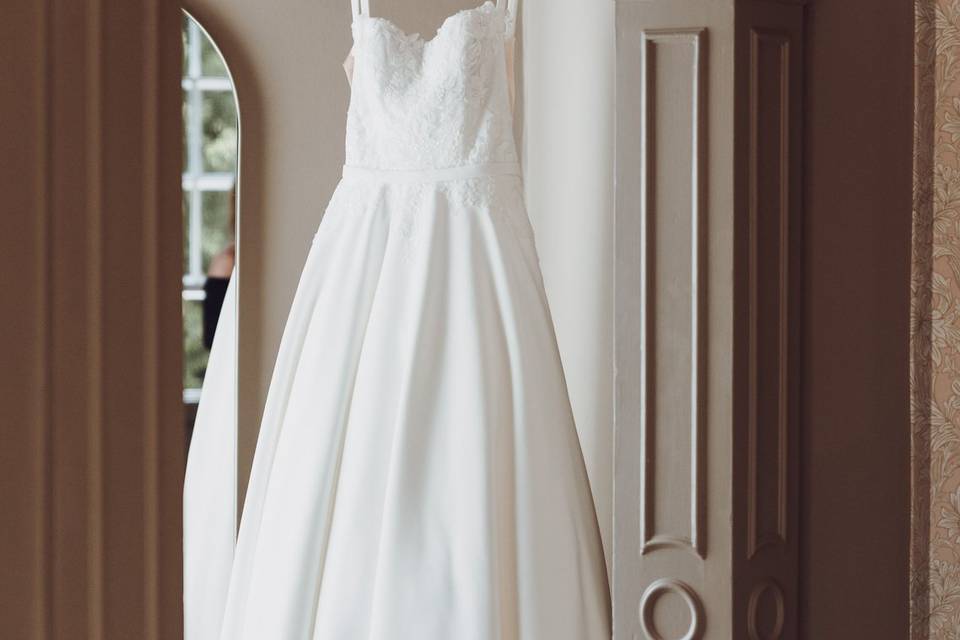 Dress hanging