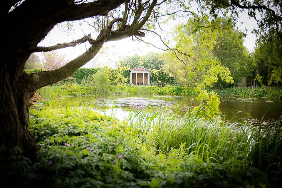 Greek Temple & Lake