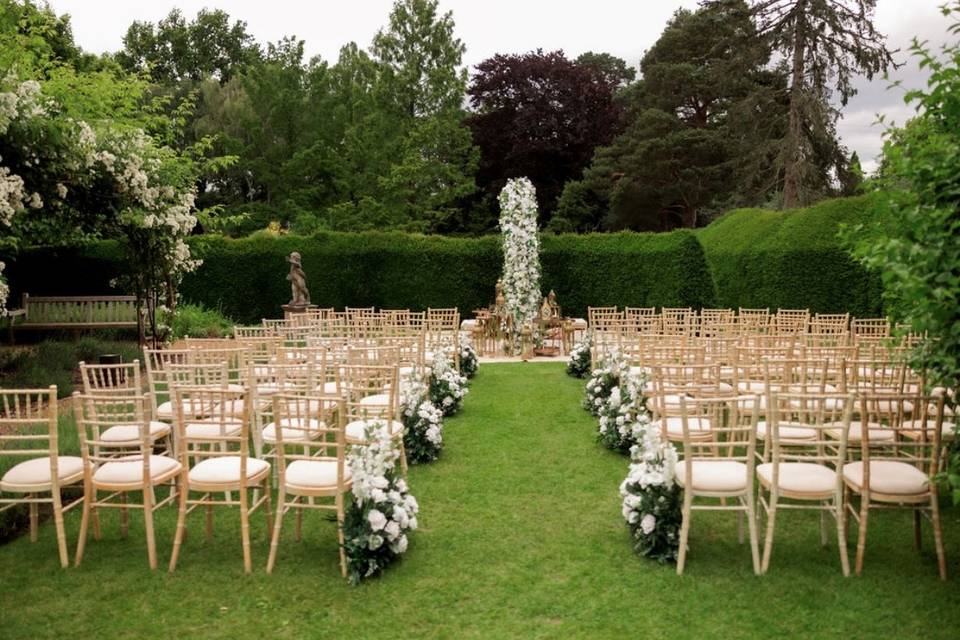 Nikkah with Chiavari Chairs