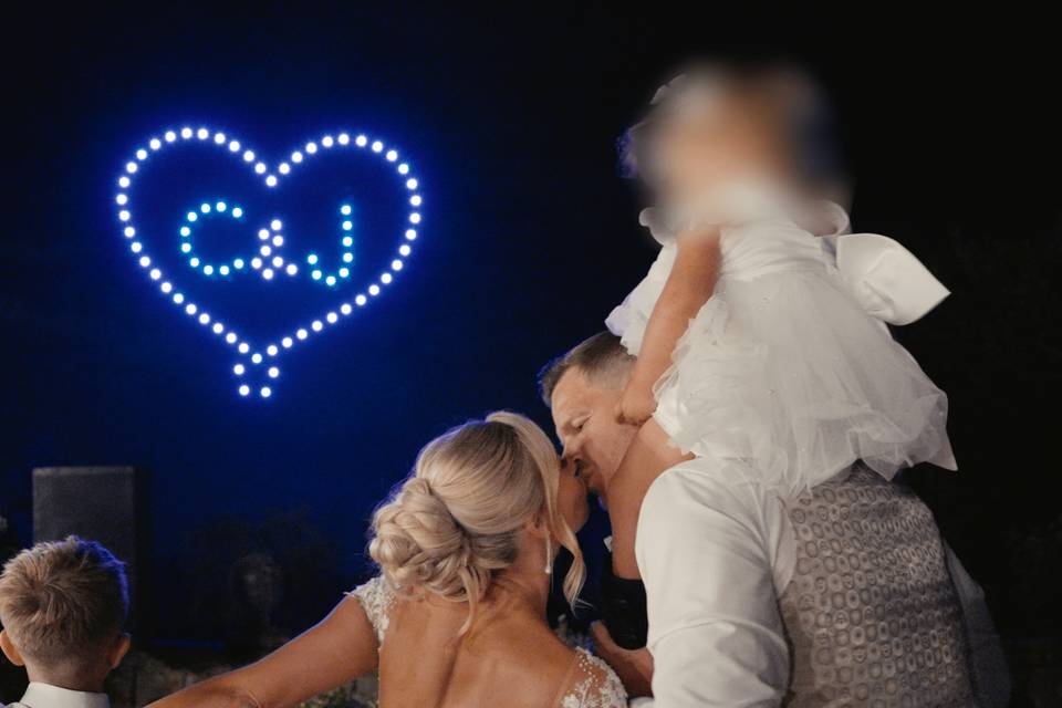 Personal Wedding Drone Show
