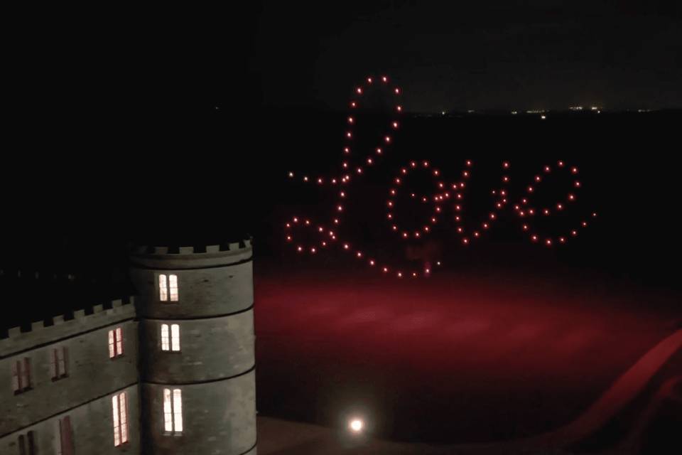 Love written in the sky