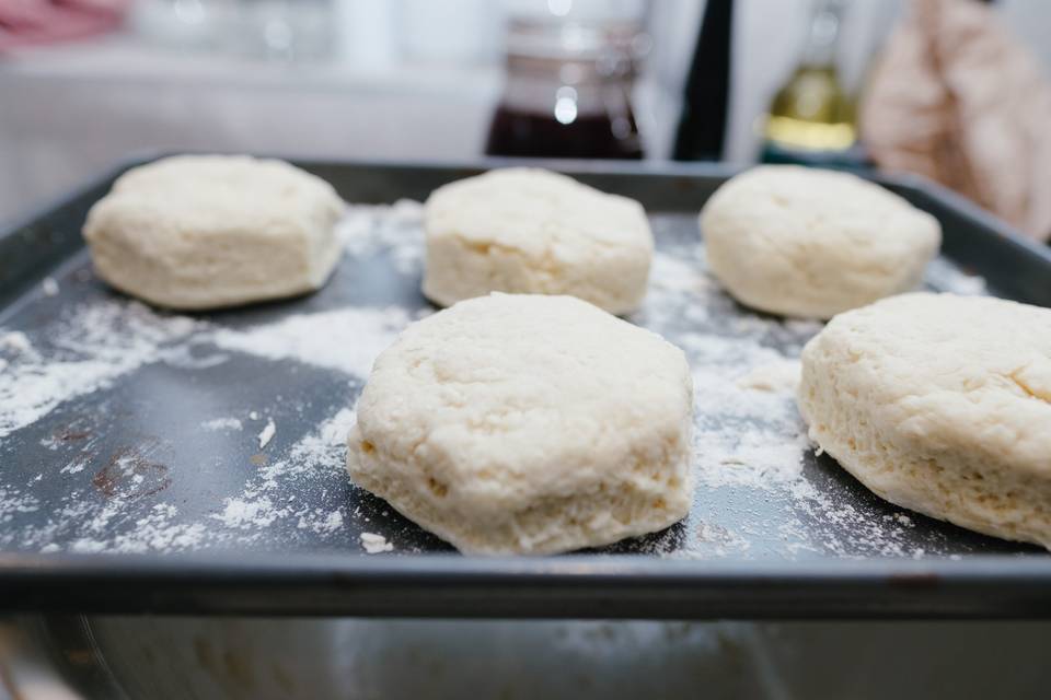 Our scones are made fresh