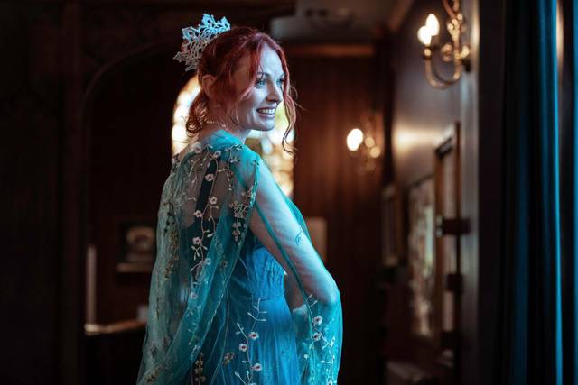 Bride in Enchanted Library