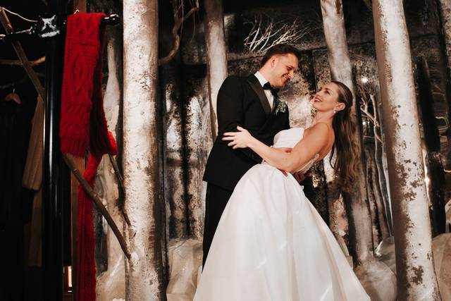 Couple in Snowy Narnia