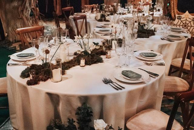 Fairy-tale Table In Woods