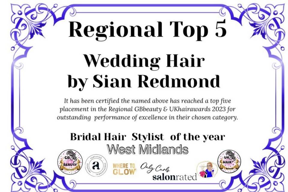 WEDDING HAIR BY SIAN REDMOND