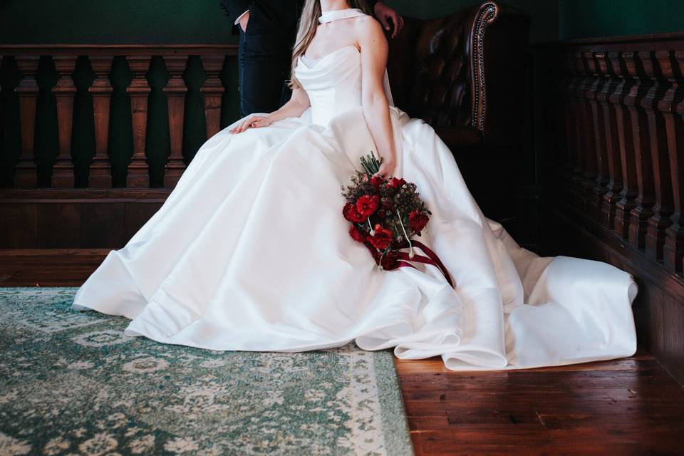 Bride and Groom in MCR