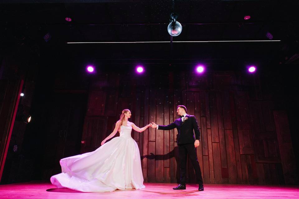 The Dancefloor and Discoball