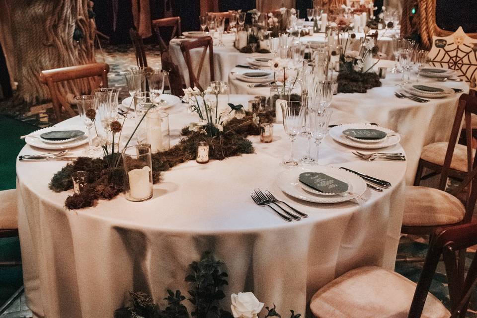 Fairy-tale Table In Woods