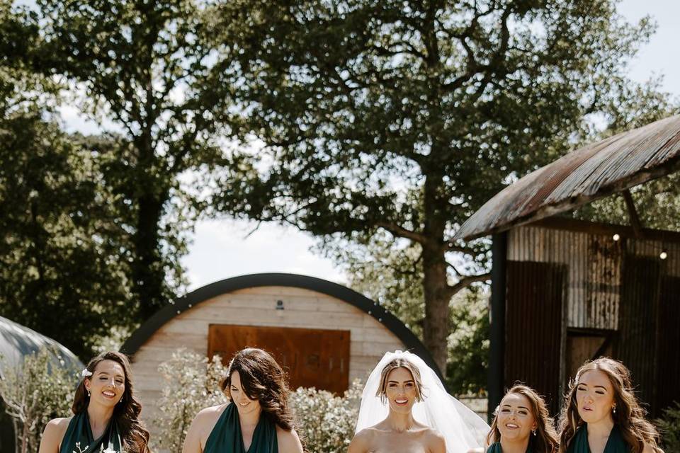 Bride & Bridesmaid-Silchester