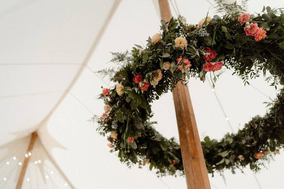 Floral Chandelier